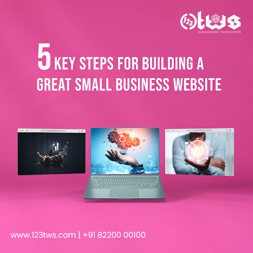 5 KEY STEPS FOR BUILDING A GREAT SMALL BUSINESS  WEBSITE