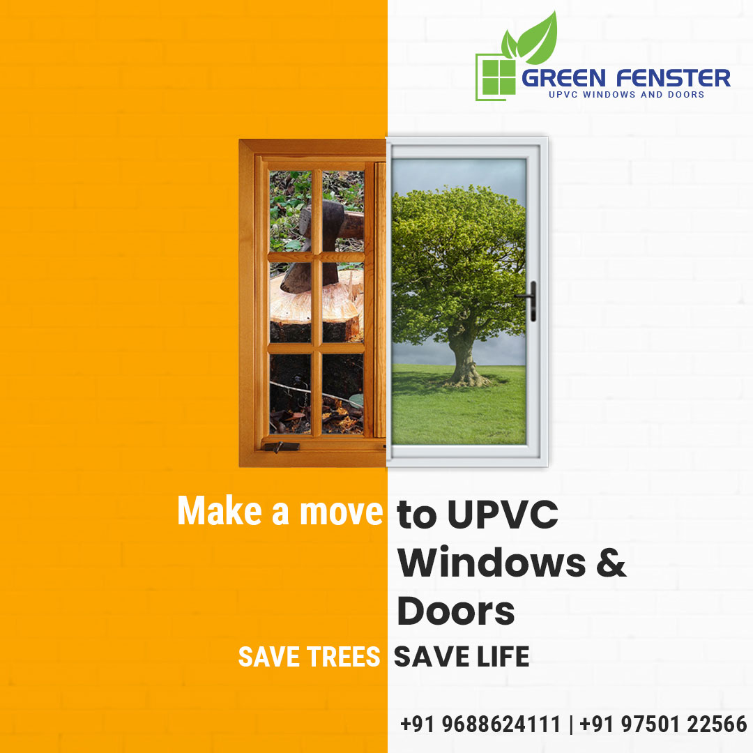 Green Fenster post