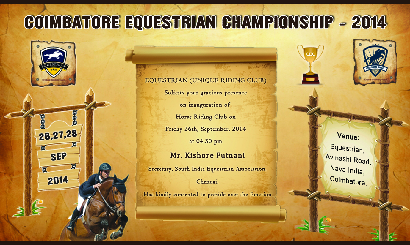 Coimbatore Equestrian Championship